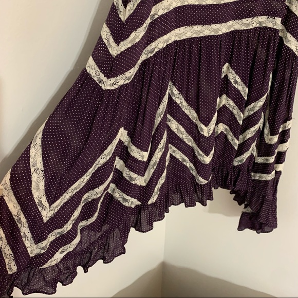 Free People Voile and Lace Trapeze Slip Dress - Picture 5 of 8